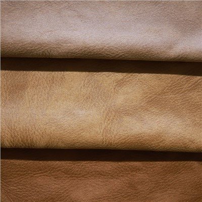 Polyester atifisyèl Leather Kay twal twal